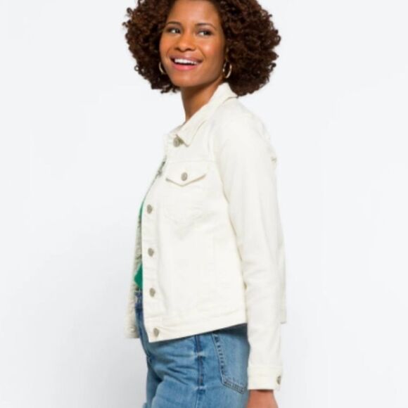 Prosperity Jolene Stretch‎ Colored Denim Jacket NAVY XL Stitch Fix NWT - Picture 2 of 7